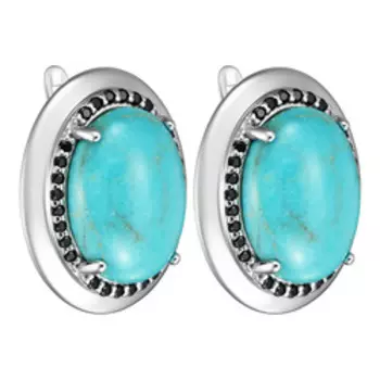 Серебряные серьги 925 пробы