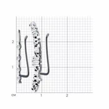 Серебряные серьги-каффы с фианитами "Гарри Поттер"