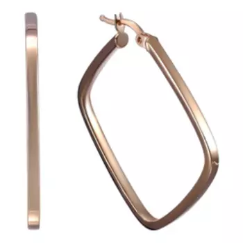 Серебряные серьги-конго