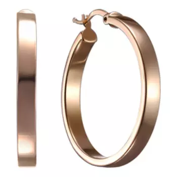 Серебряные серьги-конго