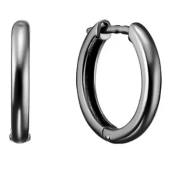 Серебряные серьги-конго