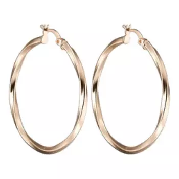 Серебряные серьги-конго 925 пробы