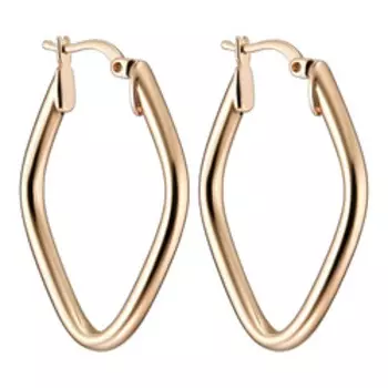 Серебряные серьги-конго 925 пробы