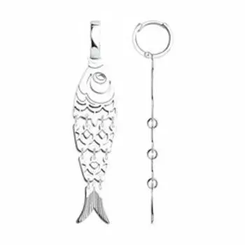 Серьги из серебра