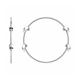 Серьги SKLV из серебра с эмалью