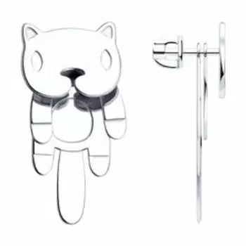 Серьги из серебра