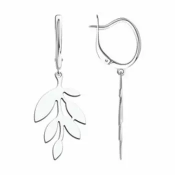 Серьги из серебра