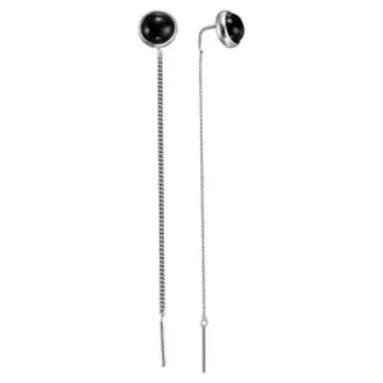 Серебряные серьги-протяжки 925 пробы