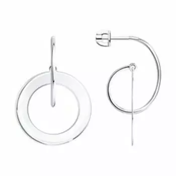 Серьги из серебра