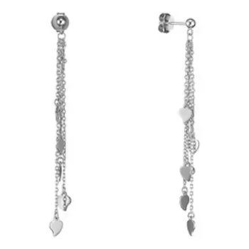 Серебряные серьги-пусеты