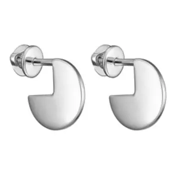 Серебряные серьги-пусеты