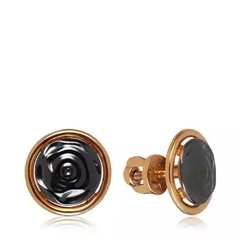 Серебряные серьги-пусеты