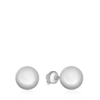 Серебряные серьги-пусеты