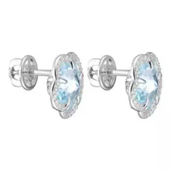 Серебряные серьги-пусеты 925 пробы