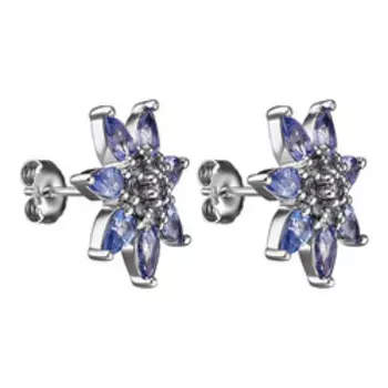 Серебряные серьги-пусеты 925 пробы