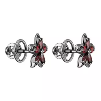 Серебряные серьги-пусеты 925 пробы