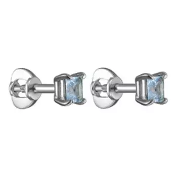 Серебряные серьги-пусеты 925 пробы