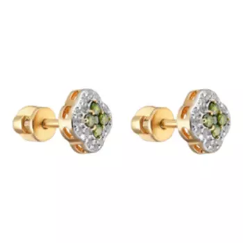 Серебряные серьги-пусеты 925 пробы