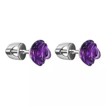 Серебряные серьги-пусеты 925 пробы