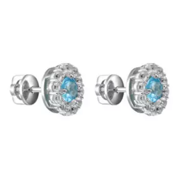 Серебряные серьги-пусеты 925 пробы