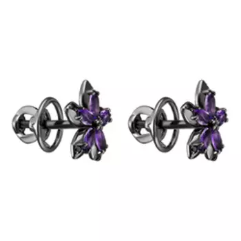 Серебряные серьги-пусеты 925 пробы