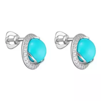 Серебряные серьги-пусеты 925 пробы