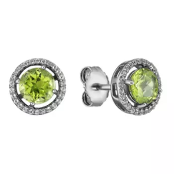 Серебряные серьги-пусеты 925 пробы