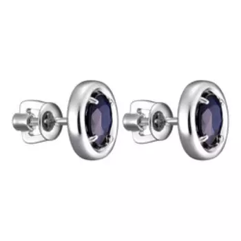 Серебряные серьги-пусеты 925 пробы