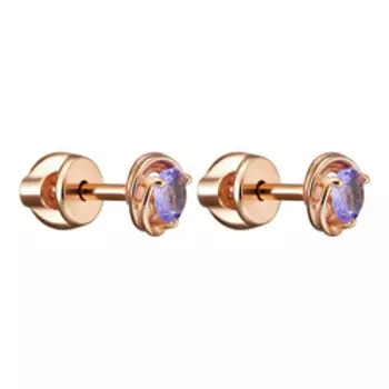 Серебряные серьги-пусеты 925 пробы