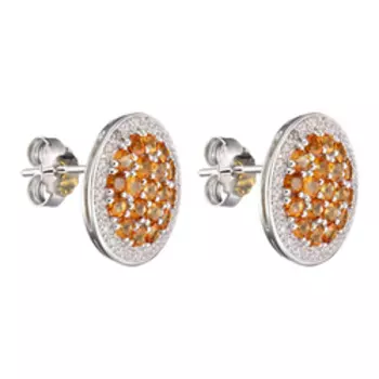 Серебряные серьги-пусеты 925 пробы