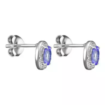 Серебряные серьги-пусеты 925 пробы