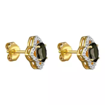 Серебряные серьги-пусеты 925 пробы