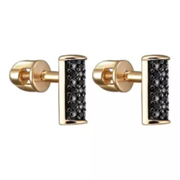 Серебряные серьги-пусеты 925 пробы