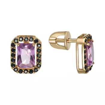 Серебряные серьги-пусеты 925 пробы