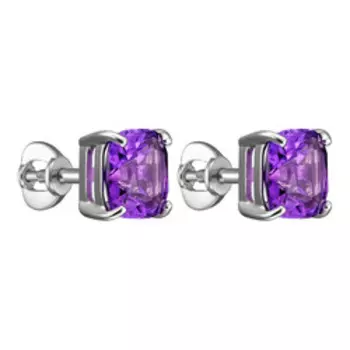 Серебряные серьги-пусеты 925 пробы