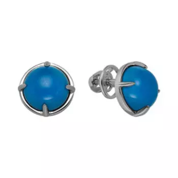 Серебряные серьги-пусеты 925 пробы