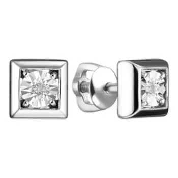 Серебряные серьги-пусеты 925 пробы