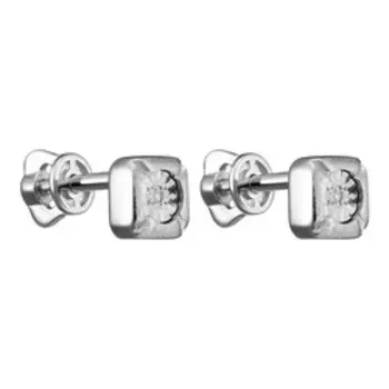 Серебряные серьги-пусеты 925 пробы