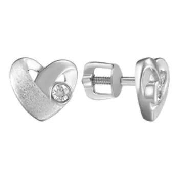 Серебряные серьги-пусеты 925 пробы