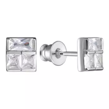 Серебряные серьги-пусеты 925 пробы