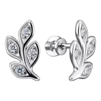 Серебряные серьги-пусеты 925 пробы