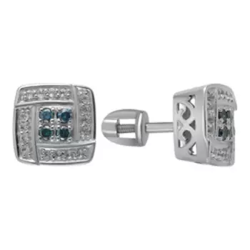 Серебряные серьги-пусеты 925 пробы