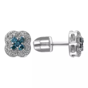 Серебряные серьги-пусеты 925 пробы