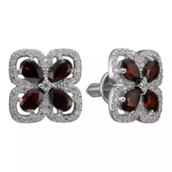 Серебряные серьги-пусеты 925 пробы