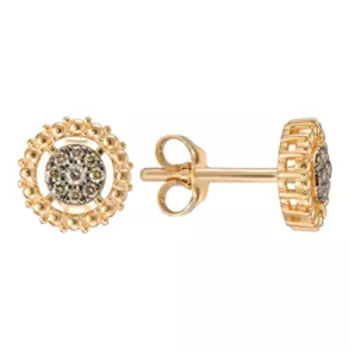 Серебряные серьги-пусеты 925 пробы