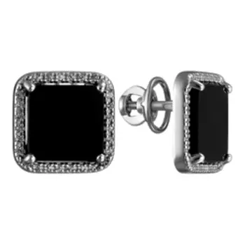 Серебряные серьги-пусеты 925 пробы