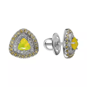 Серебряные серьги-пусеты 925 пробы