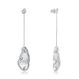 Серебряные серьги-пусеты с перламутром