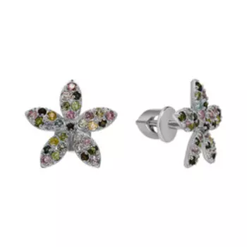 Серебряные серьги-пусеты 925 пробы