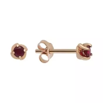 Серебряные серьги-пусеты 925 пробы